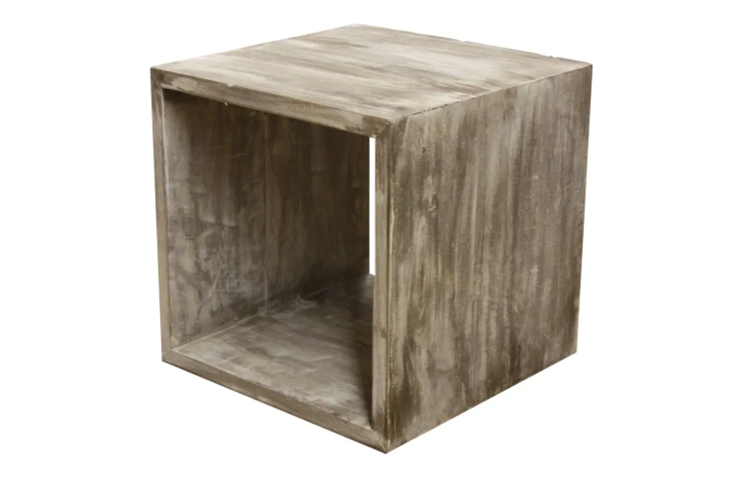 Henk Schram Kubus alt - Holz 35*35*35 cm Schwarz