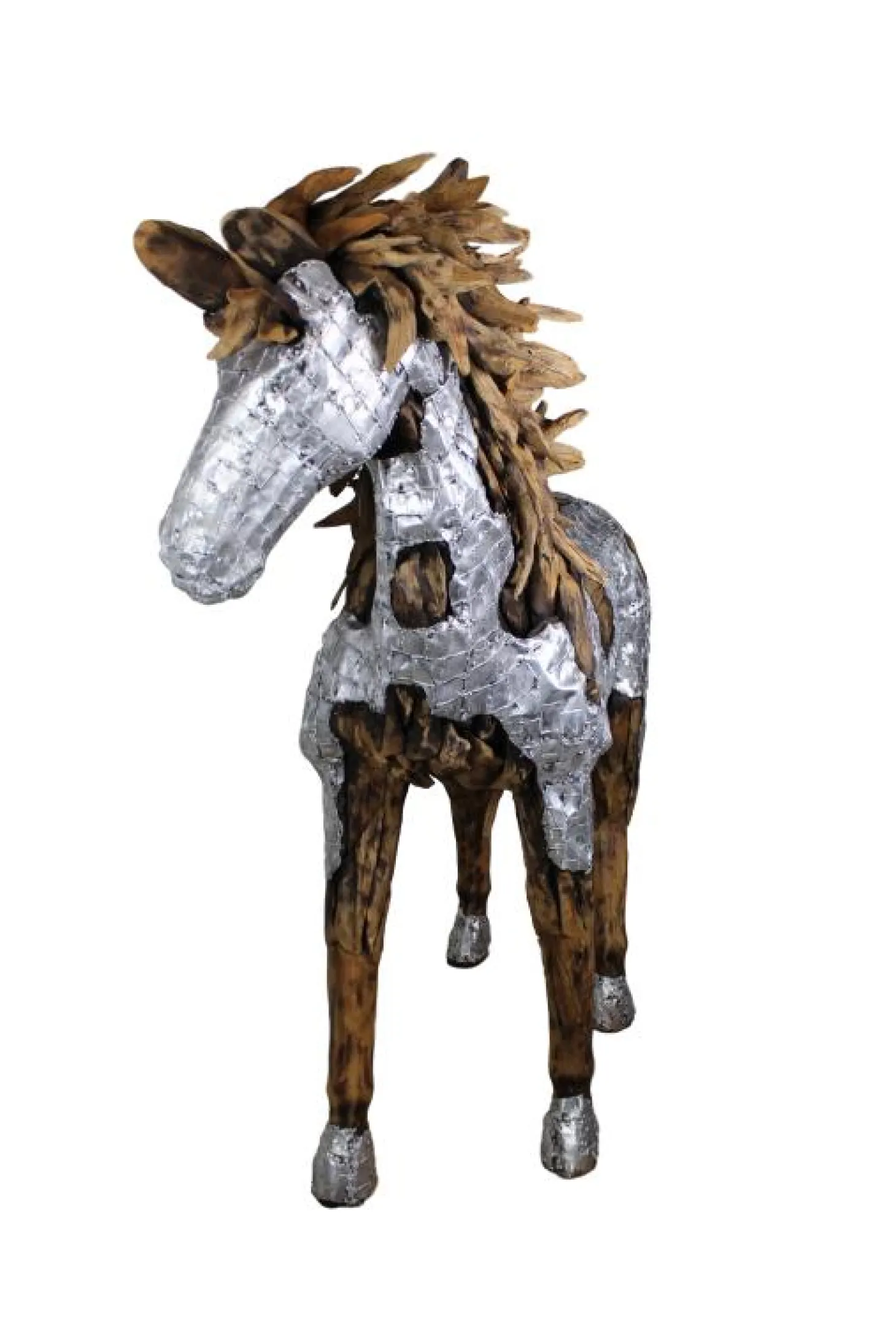 Henk Schram Pferd aus Holz