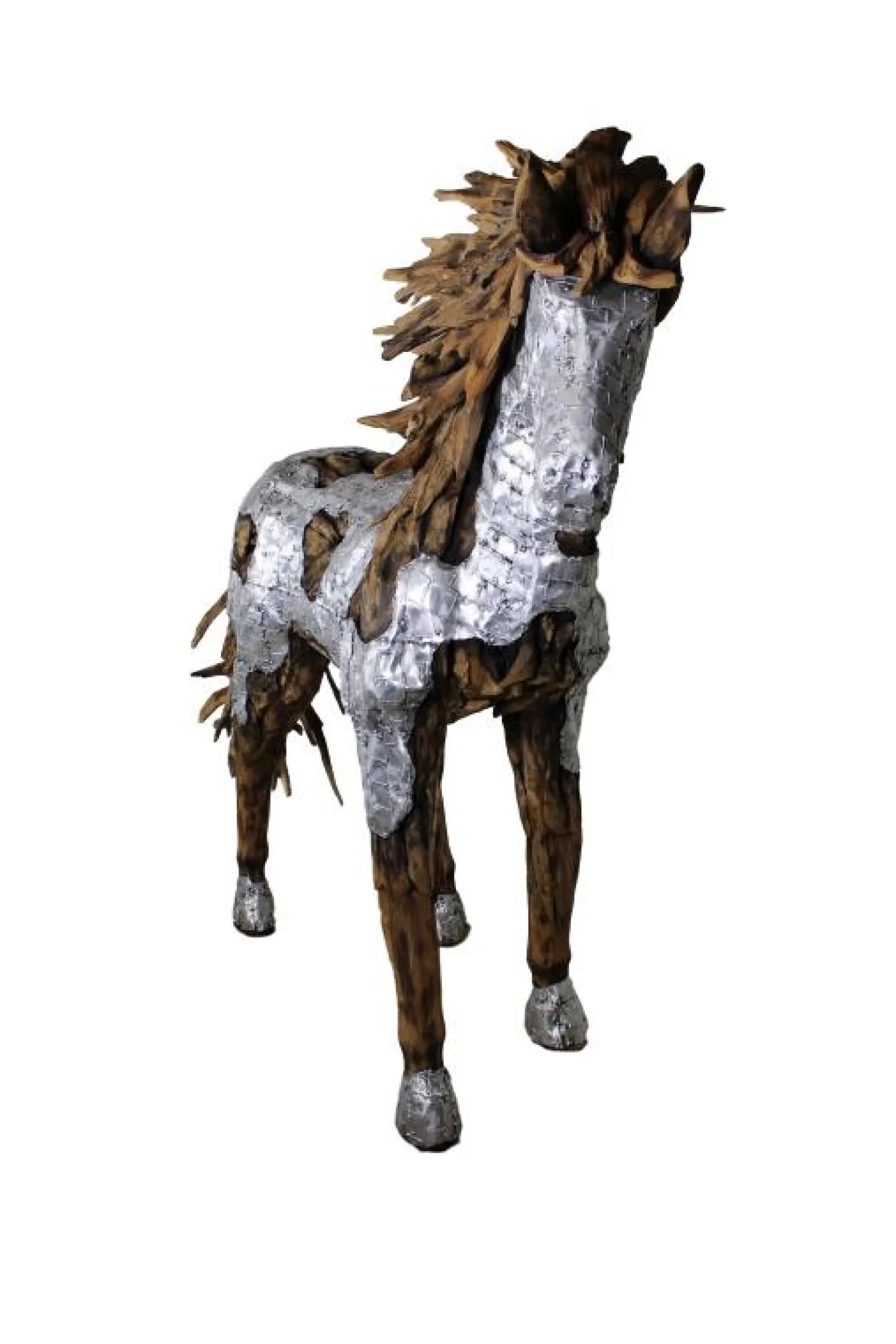 Henk Schram Pferd aus Holz