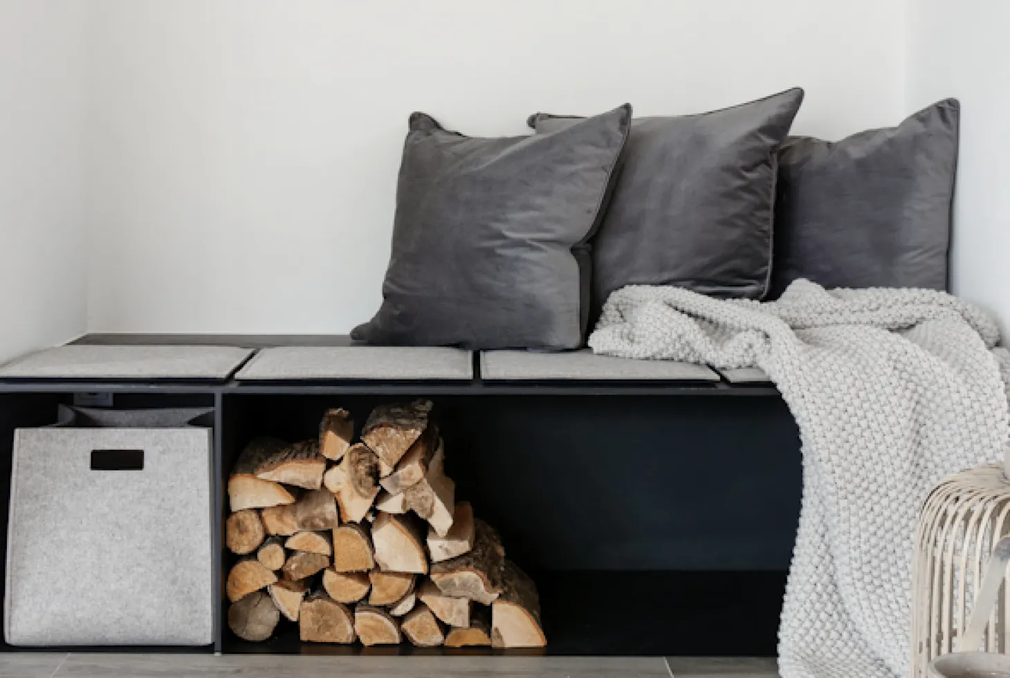 Hey Sign Tall Box S 35x35x35cm Graphit 08