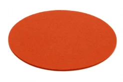 Hey Sign Untersetzer aus Filz rund Ø 12cm mango 20