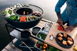 höfats FIRE Kitchen Outdoorküche mit Bowl 57 cm