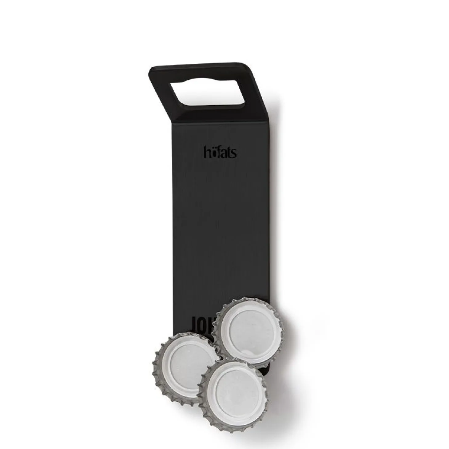 höfats Johnny Catch Magnet Flaschenöffner schwarz