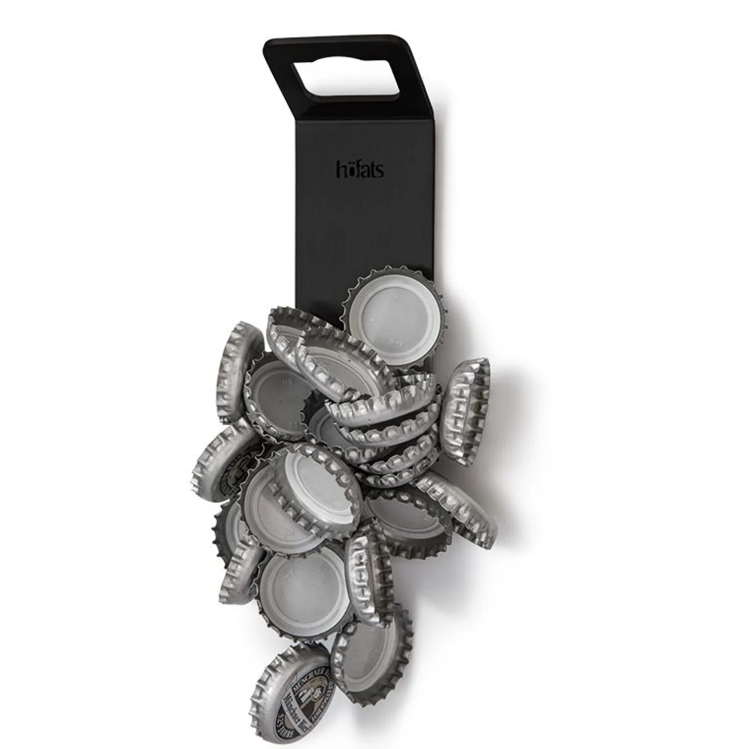 höfats Johnny Catch Magnet Flaschenöffner schwarz
