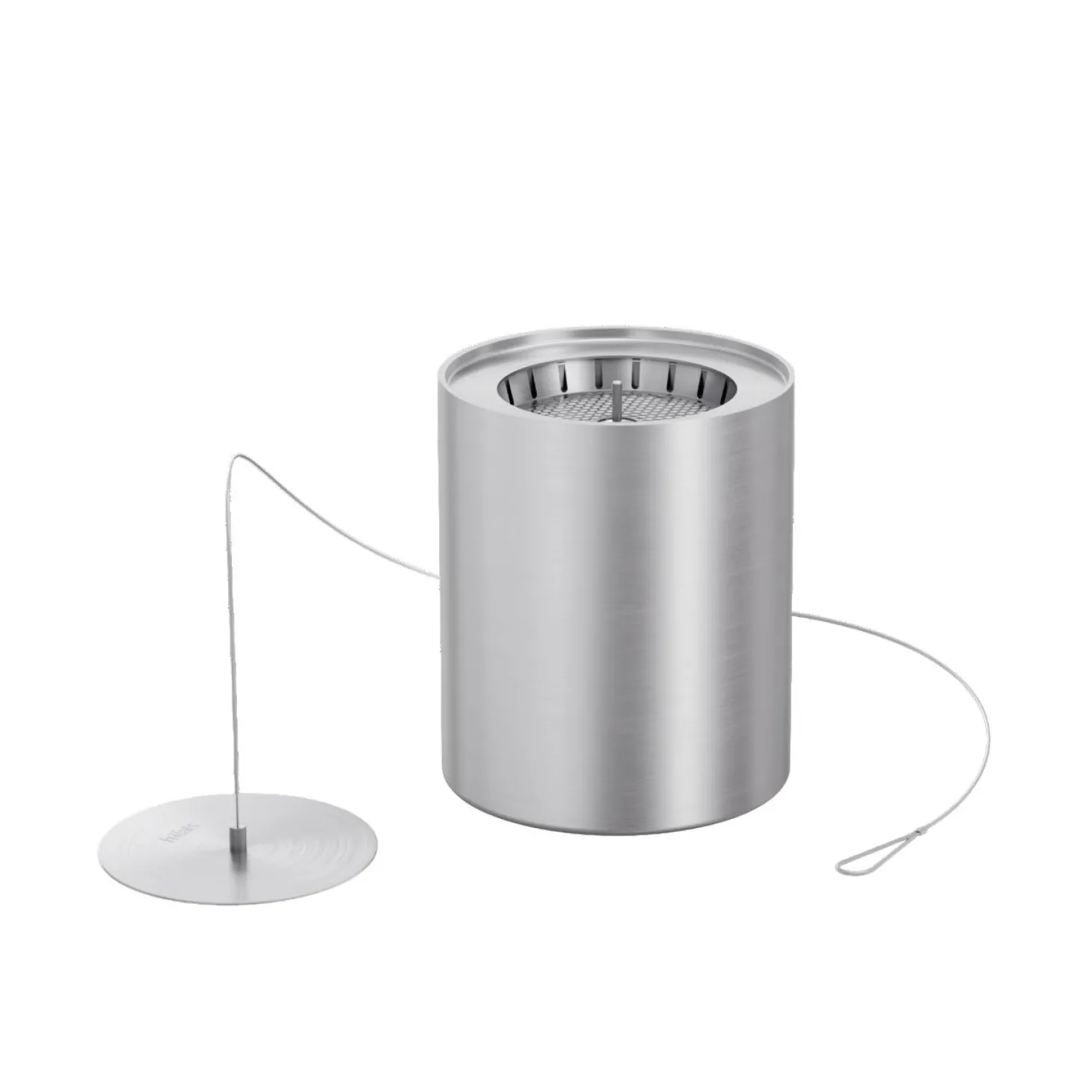 höfats SPIN 1200 Bio-Burner mit Eco-Ring und Löschdeckel