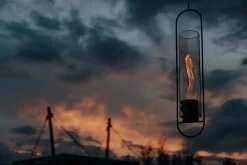 höfats Spin Hängefeuer silber 90