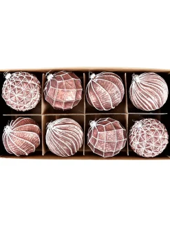 Hoff Glaskugel Ø 10 cm rosebraun