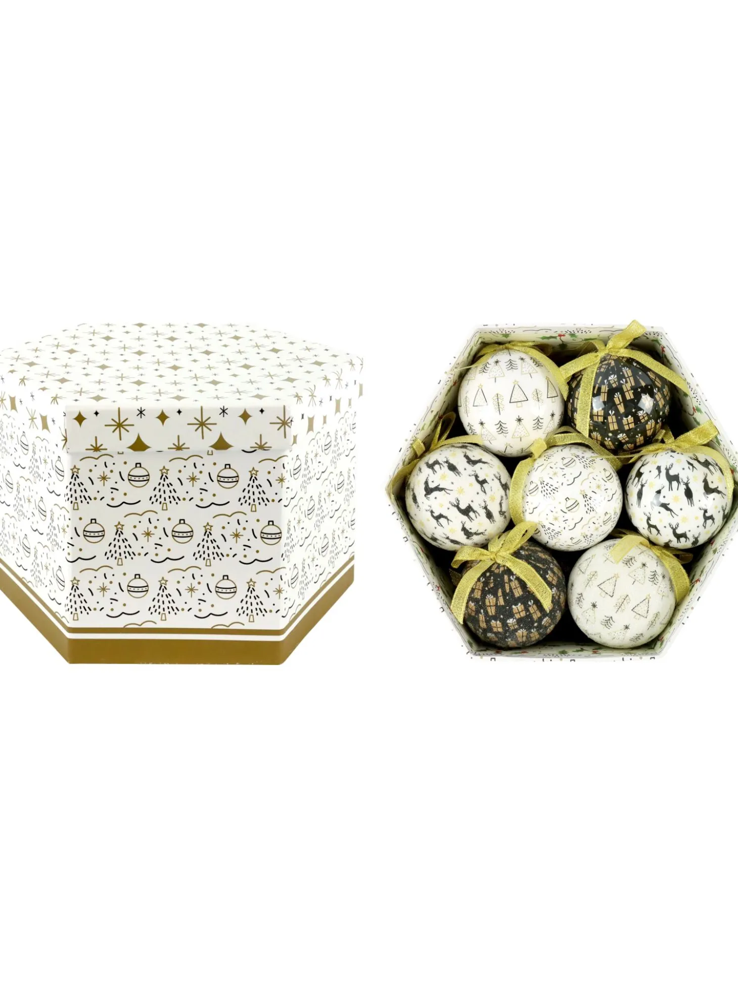 Hoff Kugelbox "Modern Xmas" 14 Kugeln