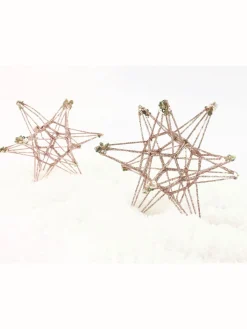 Hoff Sternanhänger Lustre rosa Ø 12 cm