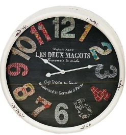 Hoff Wanduhr "Les deux Magots"