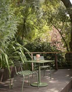 HOUE ALUA Outdoor Stuhl ohne Armlehne Beige