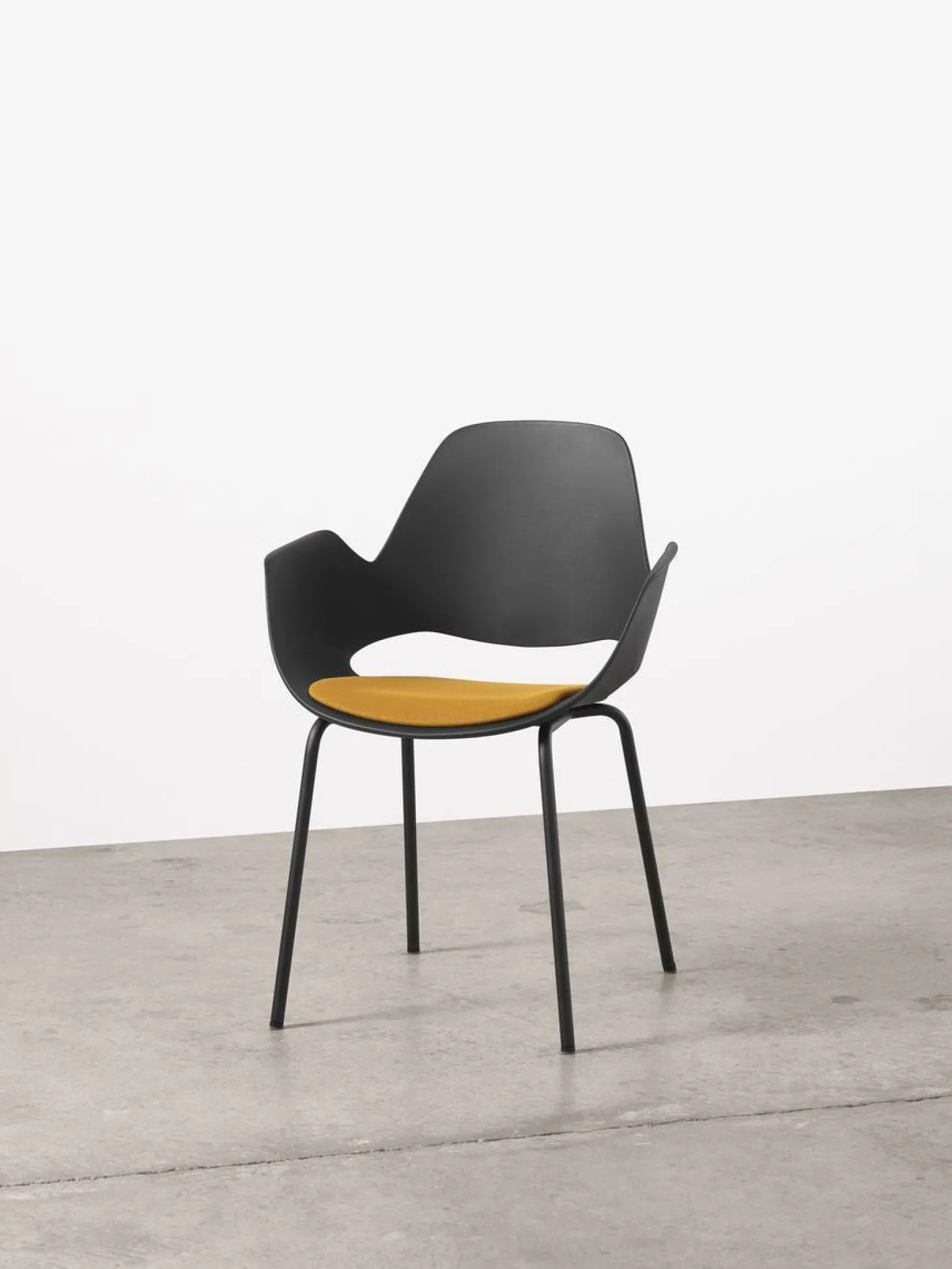 HOUE Aluminium-Stuhl FALK schwarz ohne Polster