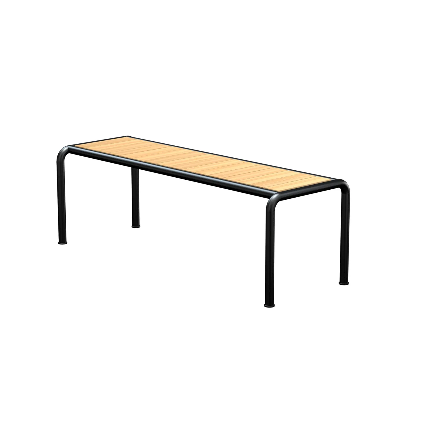 HOUE AVANTI Outdoor-Bank 129,5 cm Kiefer Schwarz