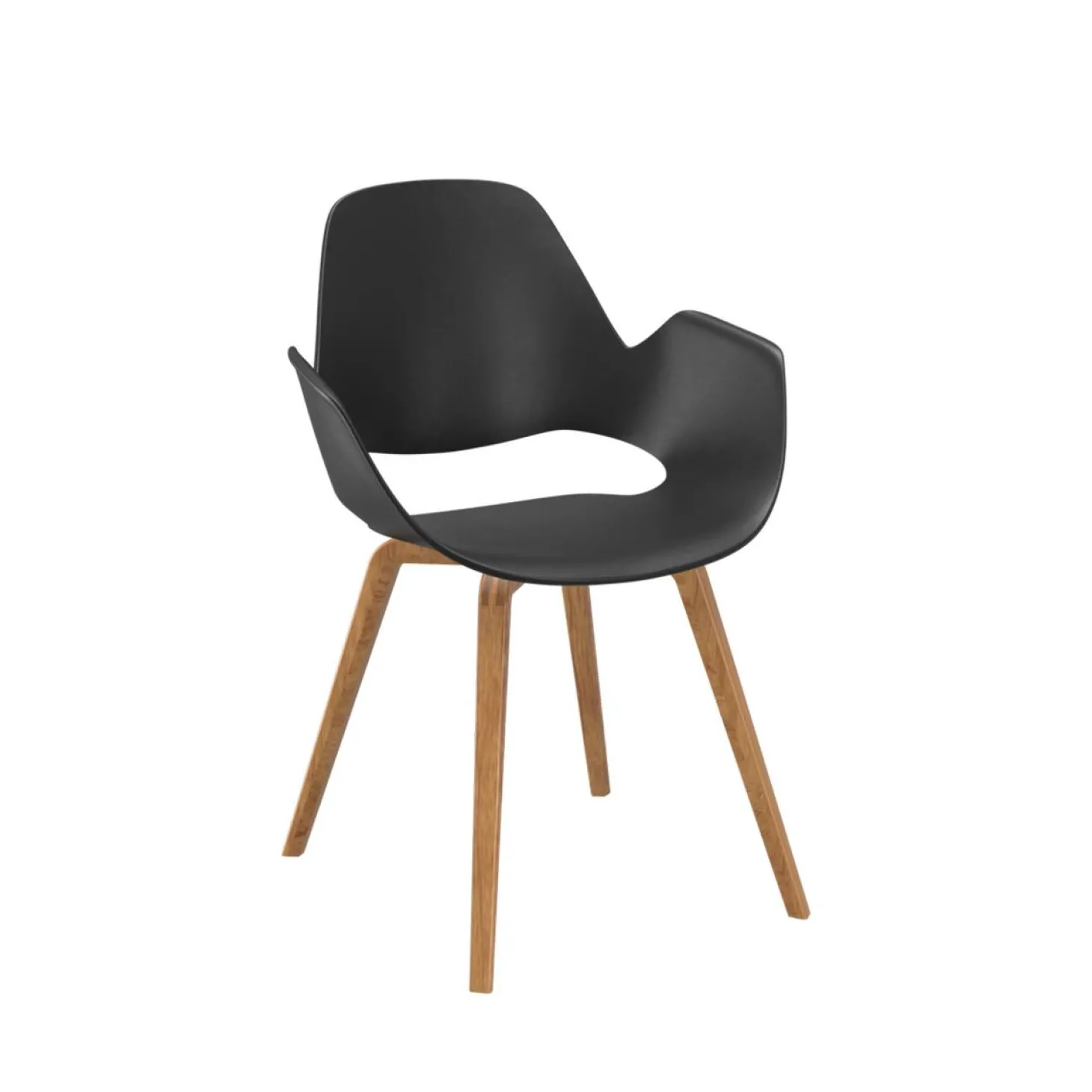 HOUE Esszimmerstuhl FALK Eiche Furnier ohne Polster