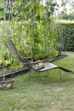 HOUE Liege Click Sunlounger Outdoor pastell hellblau