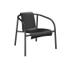 HOUE Nami Outdoor Lounge-Stuhl schwarz