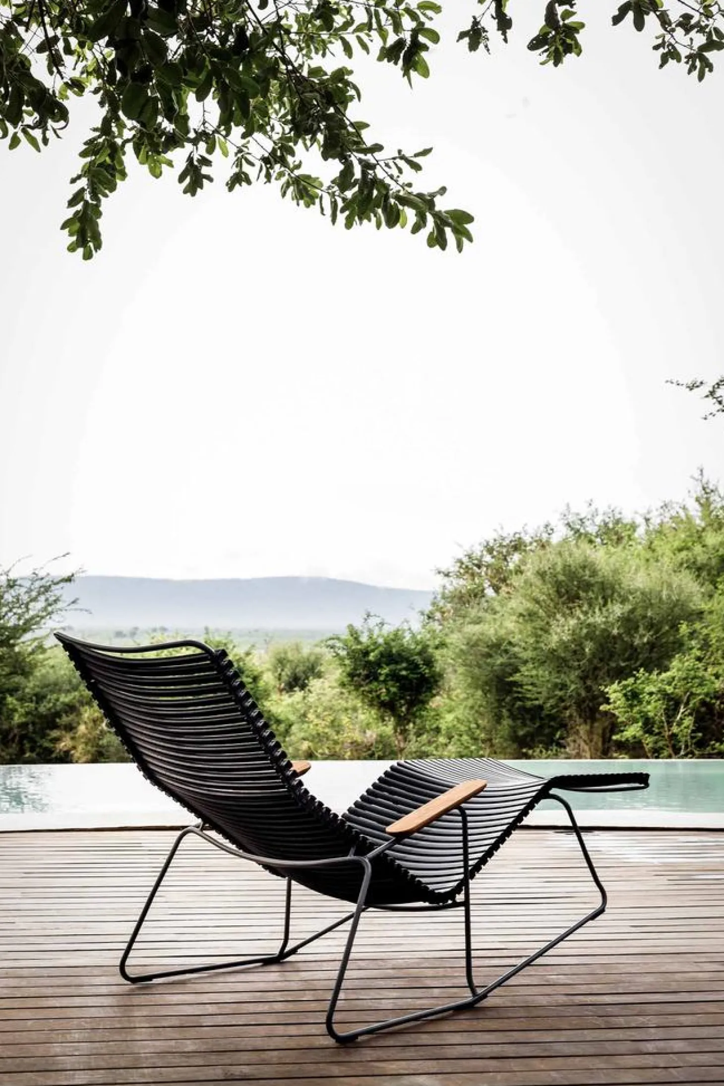 HOUE Outdoor Liege Click Sunrocker taubenblau