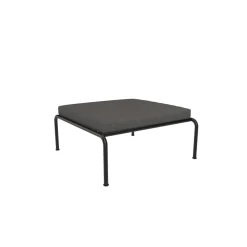 HOUE Outdoor Ottoman AVON schwarz Dunkelgrau