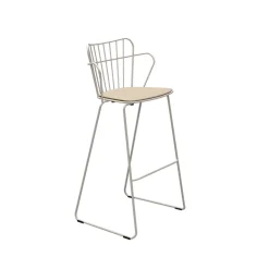 HOUE Sitzkissen für PAON-Reihe Barhocker Asche