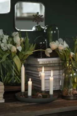 IB laursen Adventkerzenhalter f/4 Stabkerzen malva