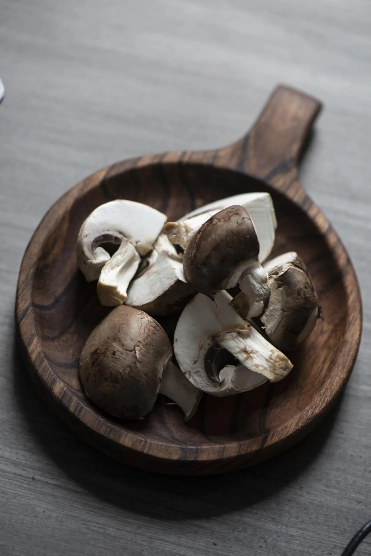 IB laursen Flache Schale aus geöltem Akazienholz