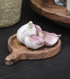 IB laursen Flache Schale aus geöltem Akazienholz