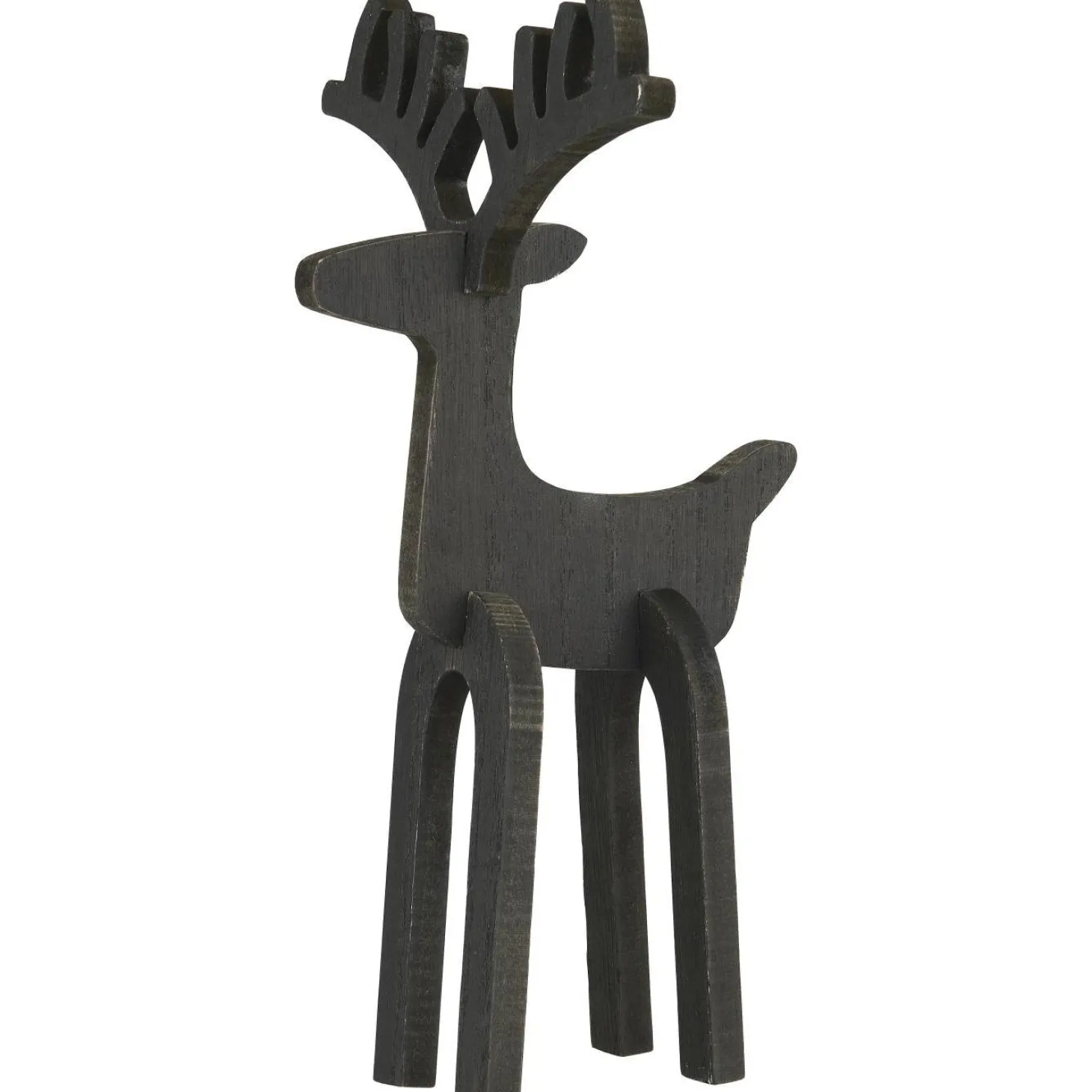 IB laursen Holzrentier Rudolph Breite 5,3 cm, Höhe 26 cm, Länge 14 cm