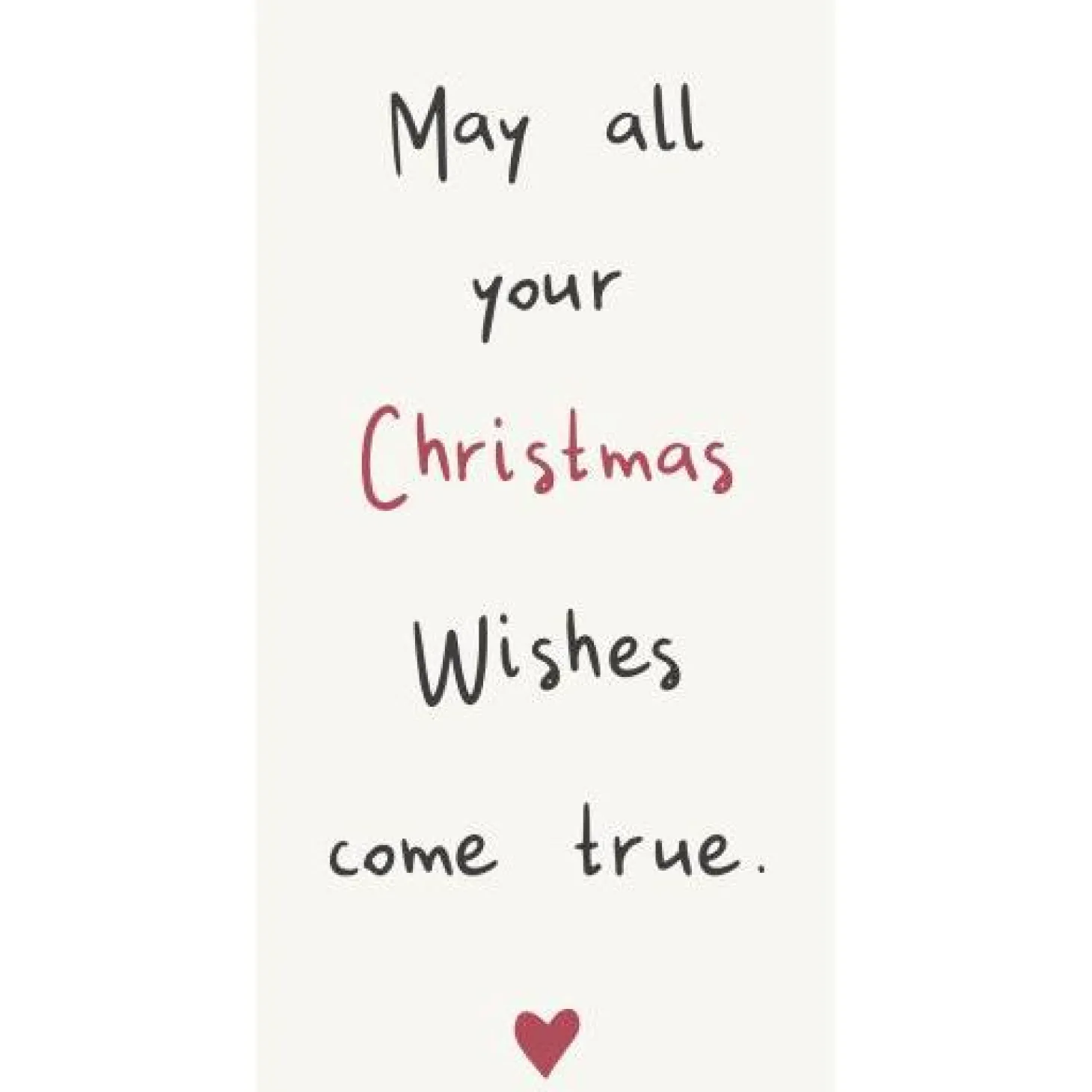 IB laursen Serviette May all your Christmas wishes come true