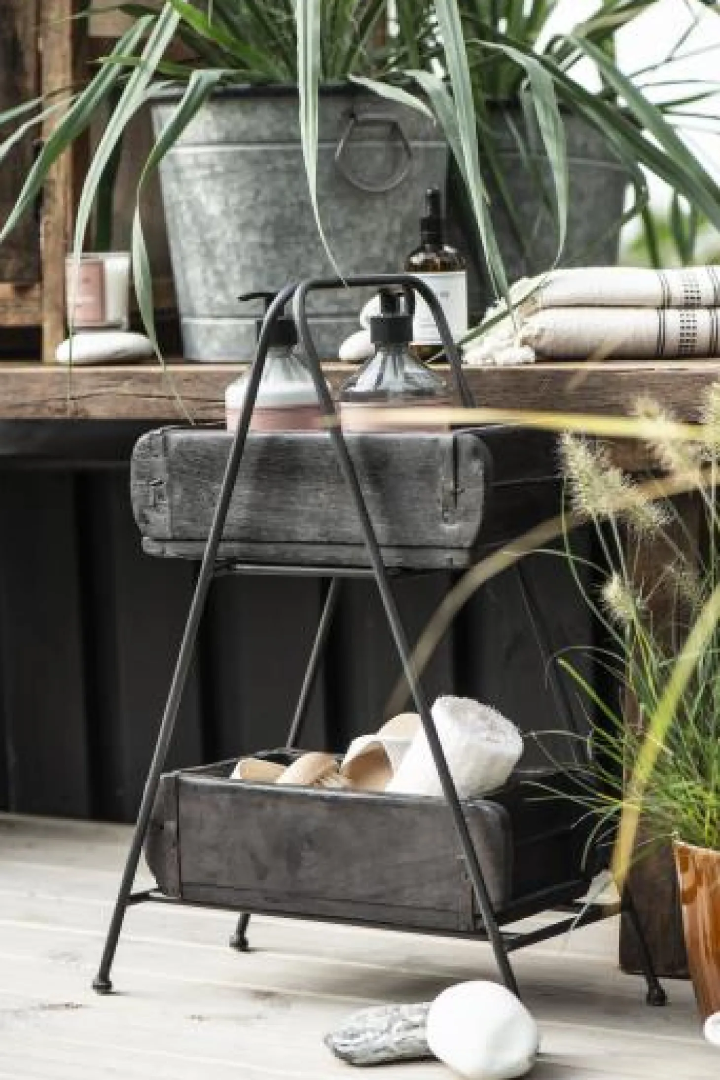 IB laursen Tischständer für zwei Ziegelformen Brooklyn