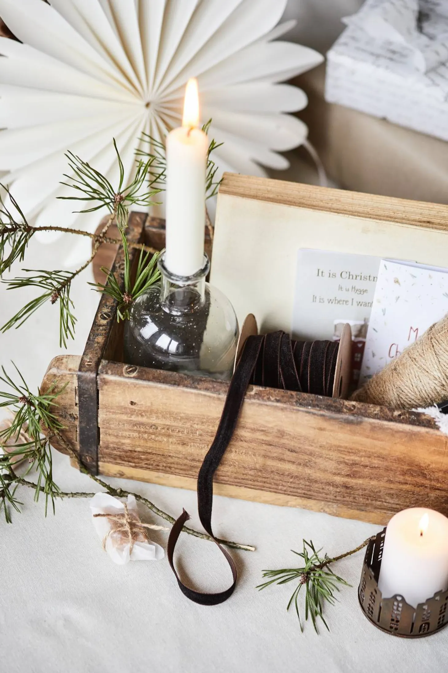 IB laursen Ziegelform helles Holz Unikat