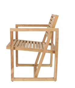 Jan Kurtz Armlehnensessel Timber Teak massiv