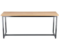 Jan Kurtz Bank TIME, Gestell: Aluminium schwarz