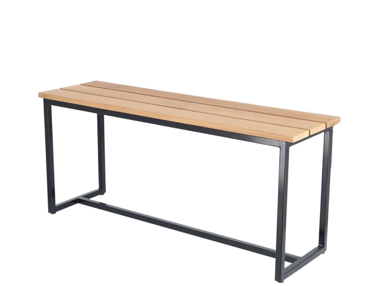 Jan Kurtz Bank TIME, Gestell: Aluminium schwarz