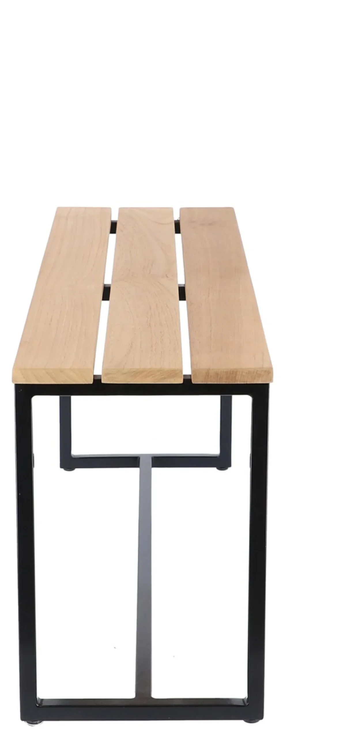 Jan Kurtz Bank TIME, Gestell: Aluminium schwarz