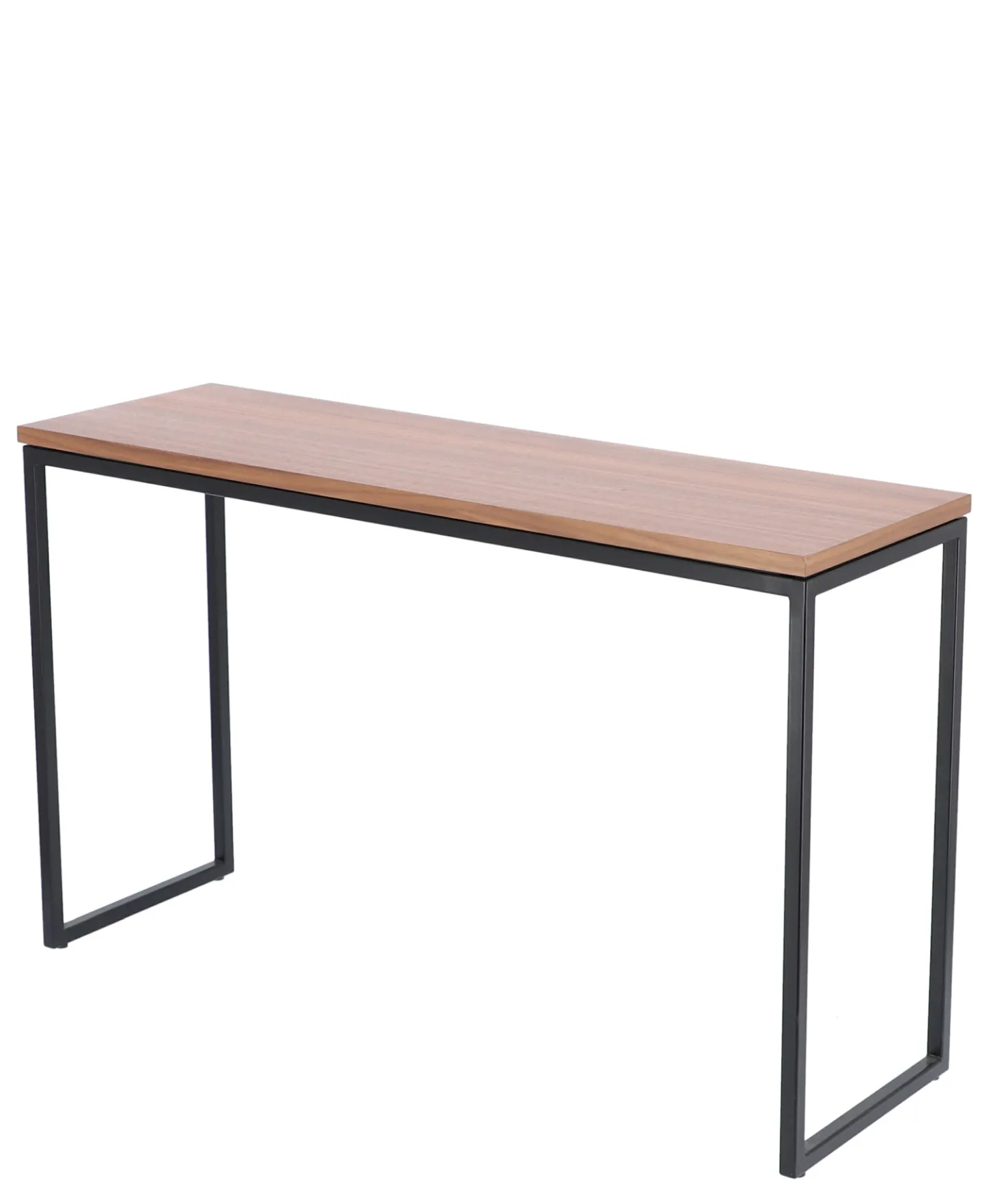 Jan Kurtz Beistelltisch Flat Rechteckig Hoch Schwarz/Nussbaum