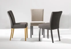 Jan Kurtz ELLA - Stuhl moosgrün buche wengefarben gebeizt