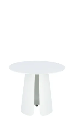 Jan Kurtz Feel Beistelltisch - Weiß; Ø 40 - H: 32cm