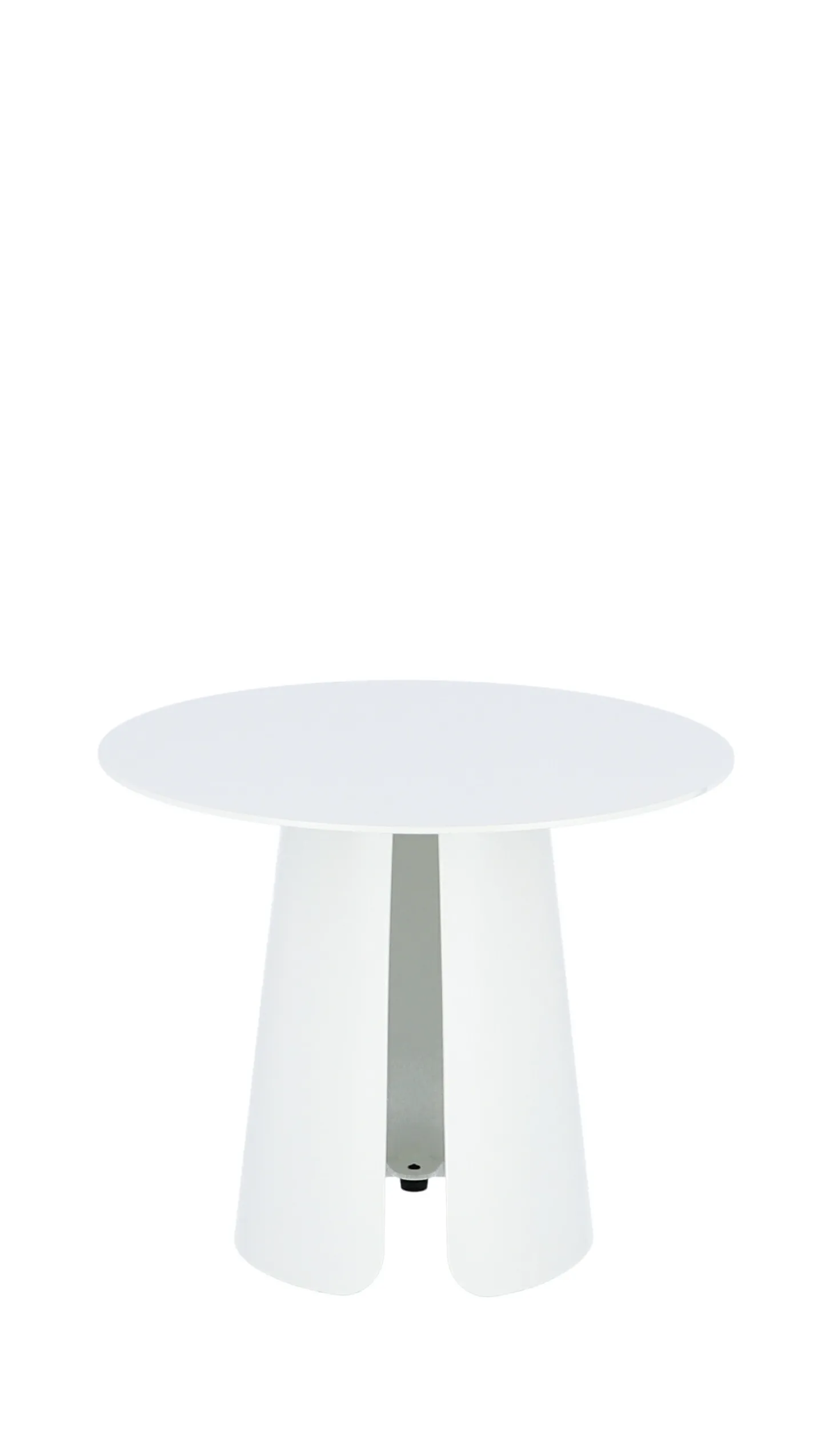 Jan Kurtz Feel Beistelltisch - Weiß; Ø 40 - H: 32cm