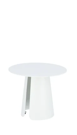 Jan Kurtz Feel Beistelltisch - Weiß; Ø 40 - H: 32cm