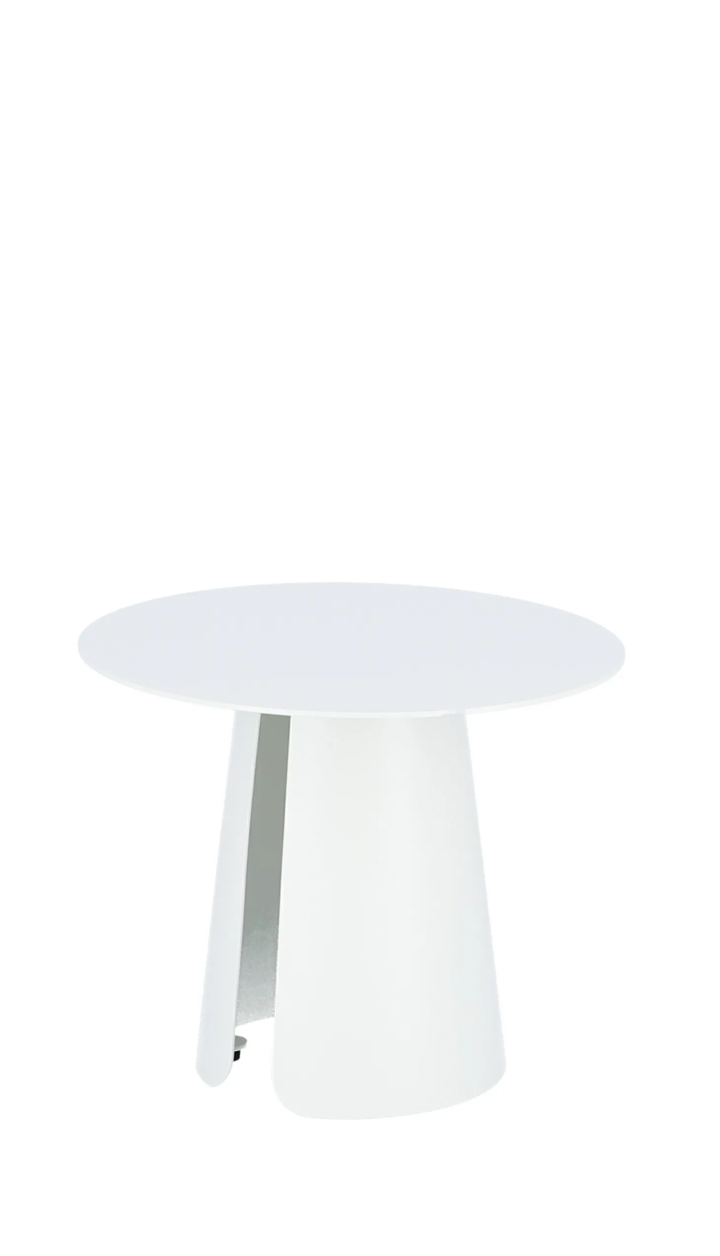 Jan Kurtz Feel Beistelltisch - Weiß; Ø 40 - H: 32cm