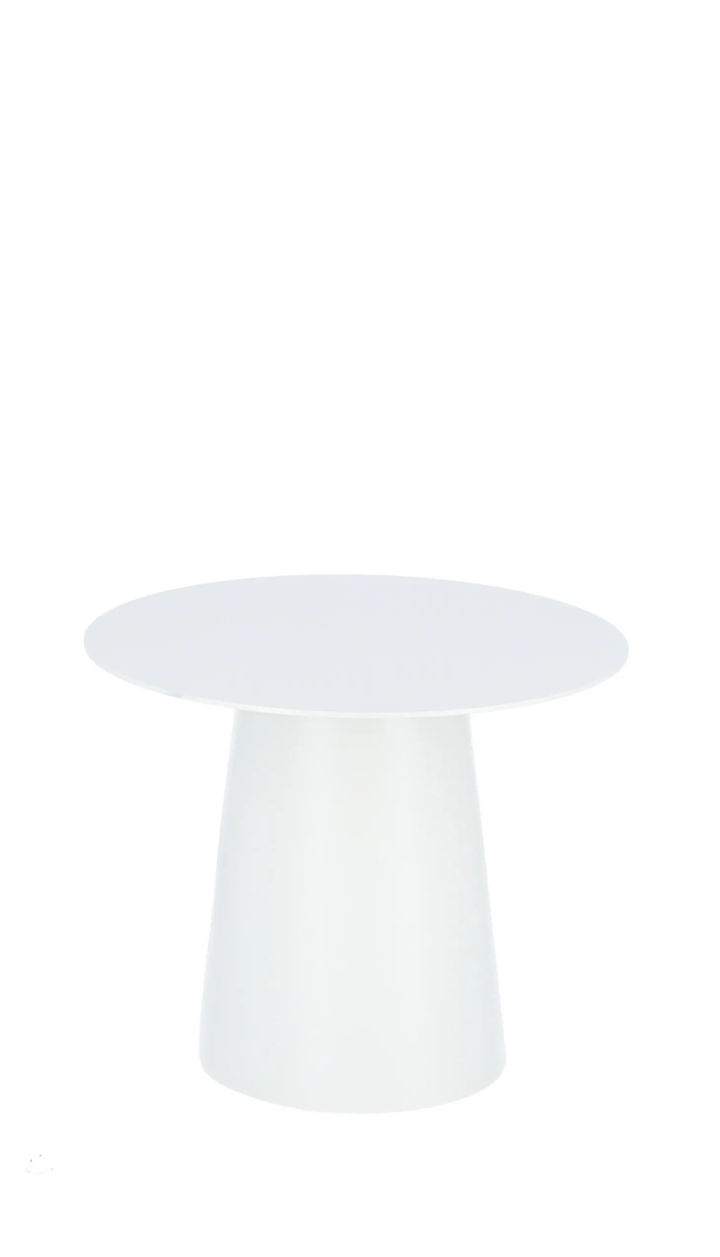 Jan Kurtz Feel Beistelltisch - Weiß; Ø 40 - H: 32cm