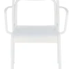 Jan Kurtz Garten Stapelsessel LIVE Gestell: Aluminium pulverbeschichtet weiß