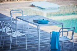 Jan Kurtz Garten Stapelsessel LIVE Gestell: Aluminium pulverbeschichtet weiß