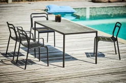 Jan Kurtz Garten Stapelsessel LIVE Gestell: Aluminium pulverbeschichtet weiß