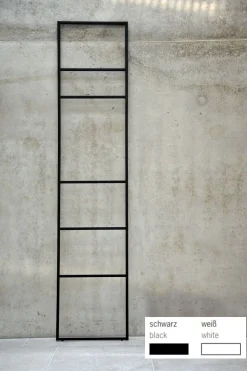 Jan Kurtz Handtuchhalter LOOP schwarz