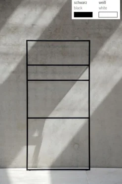 Jan Kurtz Handtuchhalter LOOP UP schwarz