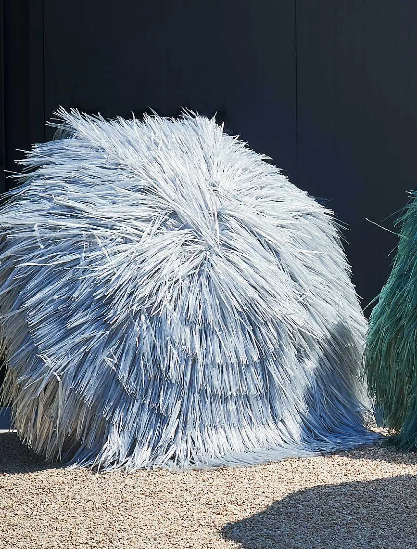 Jan Kurtz Hawaii - Sonnenschirm mit Fransen türkis