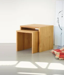 Jan Kurtz Hocker CUBUS 42 x 42 x 42 cm geölt