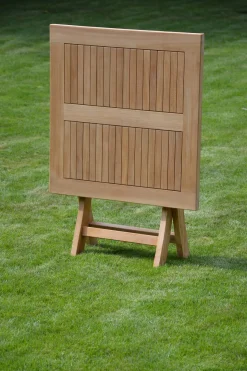 Jan Kurtz Klapptisch TOWN-Teak natur 120 x 70 x 75 cm