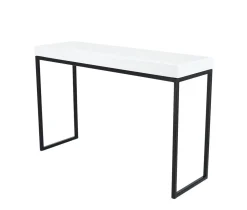 Jan Kurtz Konsolentisch Pizzo Kurz Schwarz Weiß